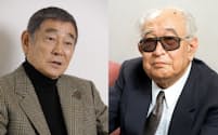 高倉健氏㊧と黒澤明氏=共同