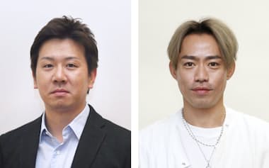 (左から)本田武史さん、高橋大輔さん=共同