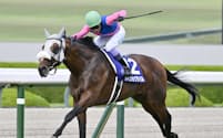 第66回宝塚記念を制したメイショウタバル(15日、阪神競馬場)=共同