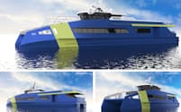 瀬戸内海汽船は新高速船の名称を募集する(イメージ図)
