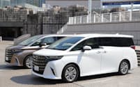 トヨタ自動車の高級ミニバン「アルファード」