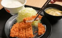 物価高でも690円で販売している松のやの「ロースかつ定食」