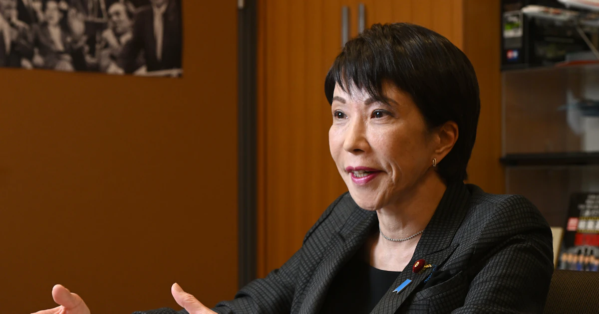高市早苗氏、スパイ防止法「通信傍受を可能に」 外国勢力が対象 - 日本経済新聞