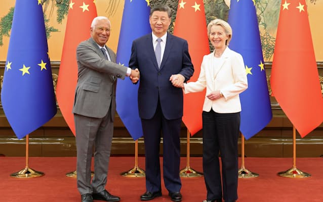 欧州、ひそかな中国シフト 「石破おろし」の余波で日本素通りも - 日本経済新聞