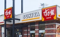 すき家は値下げで客離れを防ぐ(横浜市の店舗)