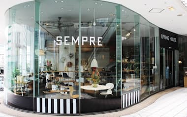 リビングハウスが横浜市で展開するセンプレデザインとの共同店舗