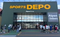 アルペンが運営する総合スポーツ店「スポーツデポ」の長野市内の店舗