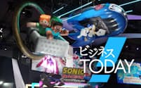 「東京ゲームショウ2025」では映画化などが企画される人気シリーズの展示が目立った(25日、千葉市の幕張メッセ)