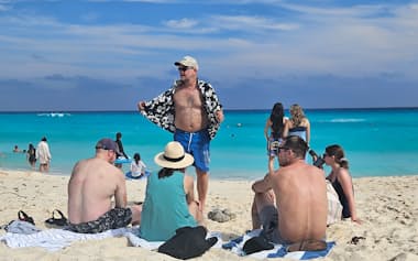 米国人に人気のカンクン(メキシコ南部キンタナ・ロー州)をはじめ、メキシコにはビーチリゾートも多い