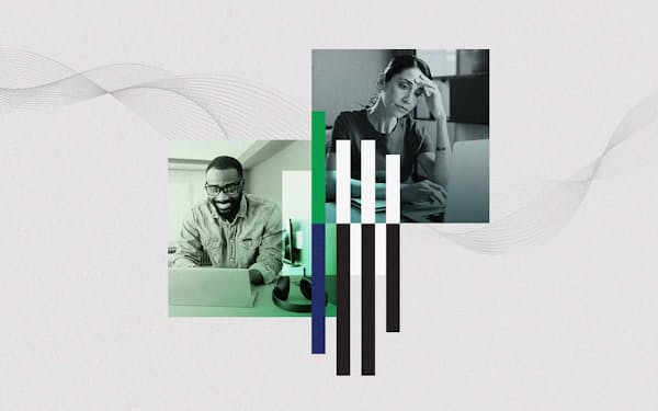 ウェルビーイングが低い完全在宅勤務