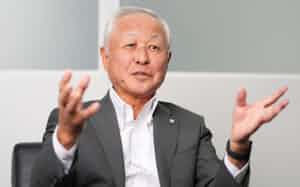 タカヨシホールディングスの高品政明会長 タカヨシホールディングスの高品政明会長