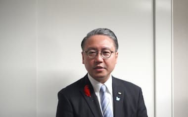 大石知事は高市氏が自民党新総裁に選出されたことについて、「地域の実情を把握してリーダーシップを発揮してほしい」と話した(6日、長崎県庁)