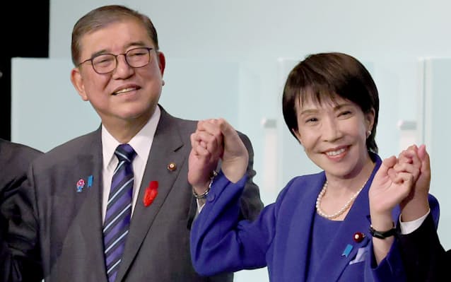 石破茂首相と自民党の高市早苗総裁が会談 公明党対応を協議か - 日本経済新聞