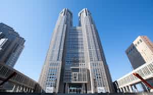 東京都は豊かな財政力を背景に様々な施策を講じている(東京都庁) 東京都は豊かな財政力を背景に様々な施策を講じている(東京都庁)