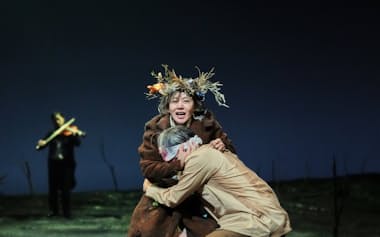 大竹しのぶのリア=細野 晋司撮影