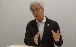 JR西の奥田取締役 JR西の奥田取締役