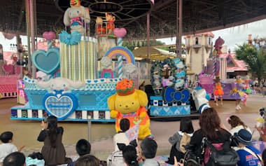 ハーモニーランドでは「誰もが楽しめるテーマパーク」をめざしたイベントが開かれた(19日、大分県日出町)