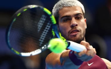 最大の武器は破壊的なフォアハンド。コートのどこからでもエースが取れる=ロイター