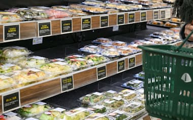 食費の切り詰めは限界に近づいている(東京都のスーパー)