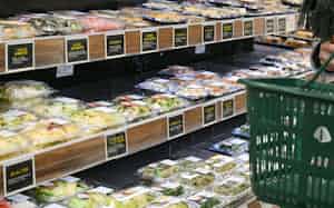 食費の切り詰めは限界に近づいている(東京都のスーパー) 食費の切り詰めは限界に近づいている(東京都のスーパー)