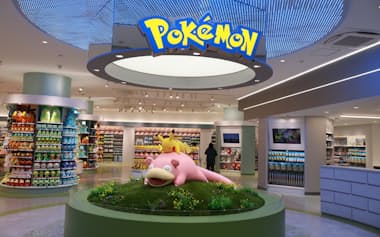 ポケモンセンターカガワのエントランス ©2025 Pokémon. ©1995-2025 Nintendo/Creatures Inc./GAME FREAK inc.