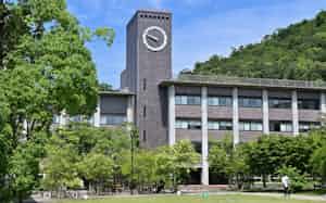 立命館大学の衣笠キャンパス(京都市北区) 立命館大学の衣笠キャンパス(京都市北区)