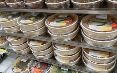 セブンイレブンのパスタ売り場