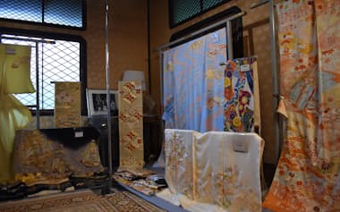 名鉄百貨店の呉服販売は前年から3.5倍に増えた(名古屋市)