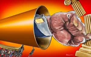 イラスト James Ferguson/Financial Times イラスト James Ferguson/Financial Times