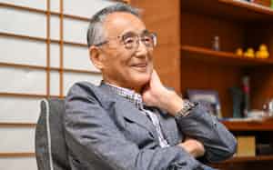 原子力規制委員会の初代委員長を務めた田中俊一氏(9月、福島県飯舘村) 原子力規制委員会の初代委員長を務めた田中俊一氏(9月、福島県飯舘村)