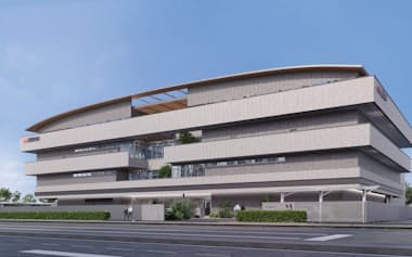 新設するR&Dセンターのイメージ図