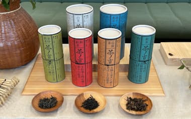 奈良県大淀町の茶農家、嘉兵衛本舗が2026年11月に新発売する新ブランド「茶ノ吉」の商品