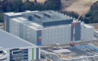 米巨大IT企業は相次ぎクラウド事業のインフラ増強を進めている(千葉県印西市のグーグルのデータセンター)