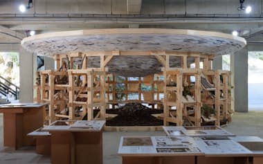 川島範久は敷地内の自然の循環が体験できる遊び場を実作した(広島県福山市の神勝寺)