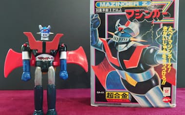 「超合金 マジンガーZ」は爆発的な売り上げとなった(写真提供:おもちゃのまちバンダイミュージアム)