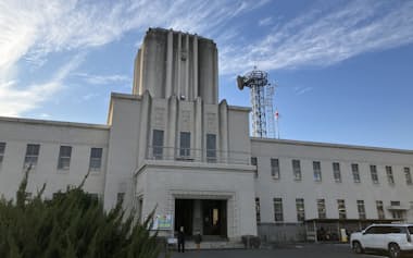 どう残すか議論が始まった福島県郡山合同庁舎(10月下旬、福島県郡山市)