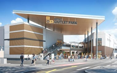 三井アウトレットパーク福岡(仮称)のイメージ