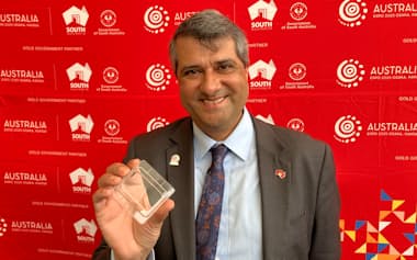 オーストラリアの医療スタートアップ、ファーティリスのロジャー・イェラムセッティ社長(大阪市)