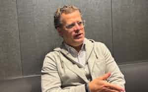 米Domo最高経営責任者(CEO)のジャシュ・ジェームズ氏 米Domo最高経営責任者(CEO)のジャシュ・ジェームズ氏