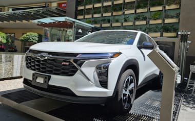 米国メーカーは輸出を伸ばした(メキシコシティのショッピングモール)