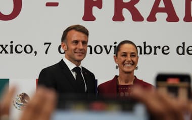 投資や貿易での協力も確認した(7日、メキシコシティ)