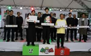 キングオブパスタには18店舗が参加し、王座を競った(9日、群馬県高崎市) キングオブパスタには18店舗が参加し、王座を競った(9日、群馬県高崎市)