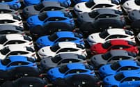 自動車大手7社の米関税影響は26年3月期通期で計2.5兆円にのぼる見通し(横浜市の大黒ふ頭)