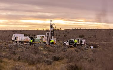 豪州南東部の鉱山の開発予定地