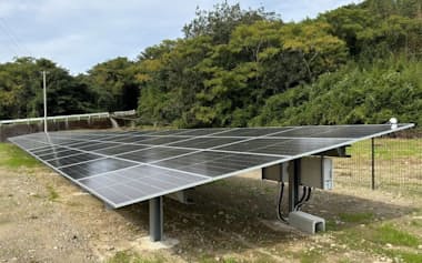 大塚HDが徳島県阿波市に新設した太陽光発電