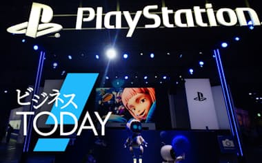 ソニー・インタラクティブエンタテインメントの「東京ゲームショウ2025」ブース(9月25日、千葉市)