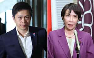 議員定数をめぐる高市首相と維新の吉村代表(左)の姿勢にはズレも目につく 議員定数をめぐる高市首相と維新の吉村代表(左)の姿勢にはズレも目につく