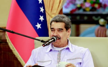 ベネズエラのマドゥロ大統領(10月31日)=ロイター