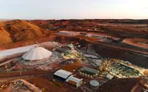 オーストラリアのミネラル・リソーシズが運営するリチウム鉱山(ポスコ提供) オーストラリアのミネラル・リソーシズが運営するリチウム鉱山(ポスコ提供)