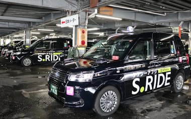 大和自動車のタクシー